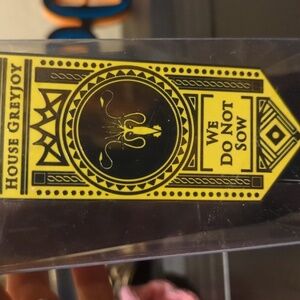 Exclusive Game of Thrones House Greyjoy Noble houses banner enamel pin 2017